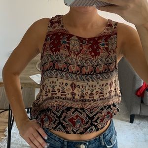 Tribal Crop Top